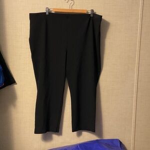 Liz Claiborne Classic Black Straight Leg Pants